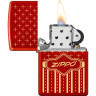 Зажигалка Zippo Metallic Red, арт. 48785